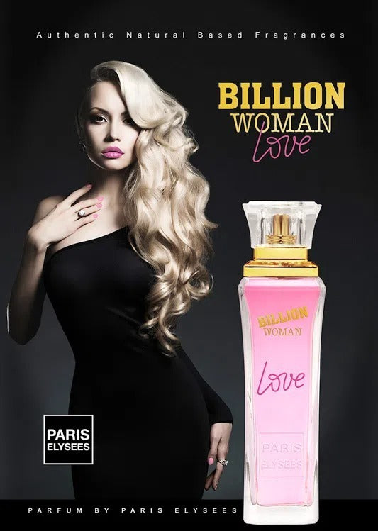 Billion Woman Inspirado no Aquolina Pink Sugar (100 ml) - Veja a qualidade do nosso produto no final da página