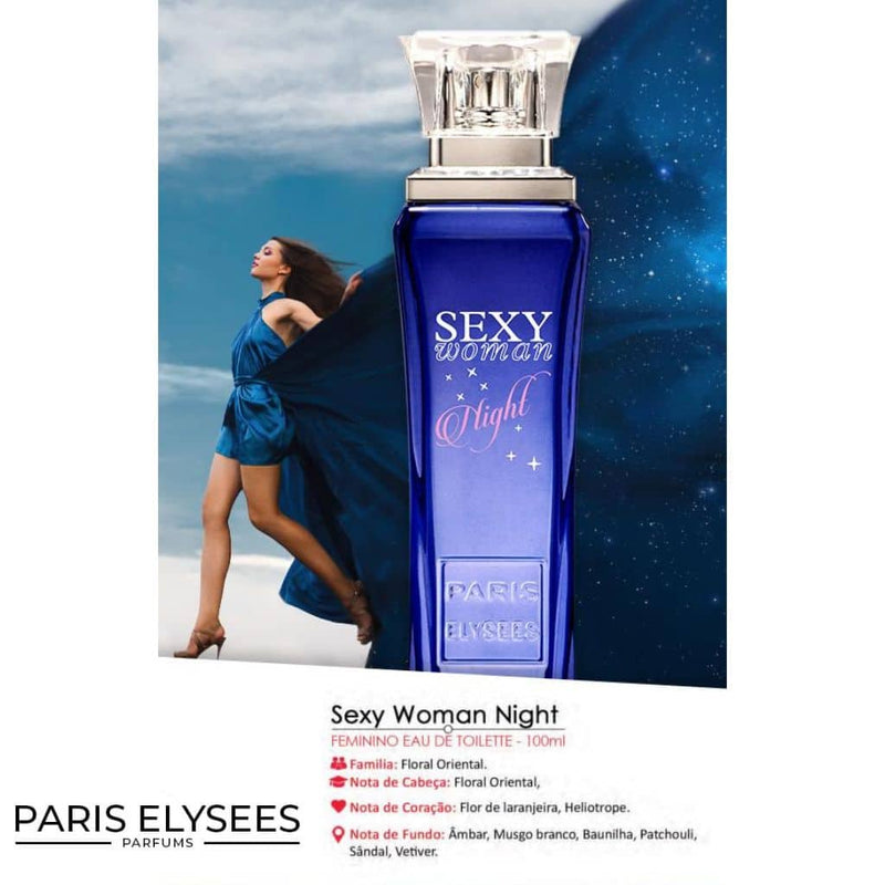 Sexy Woman Night Inspirado no Hypnose, da Lãncome (100 ml) - Veja a qualidade do nosso produto no final da página