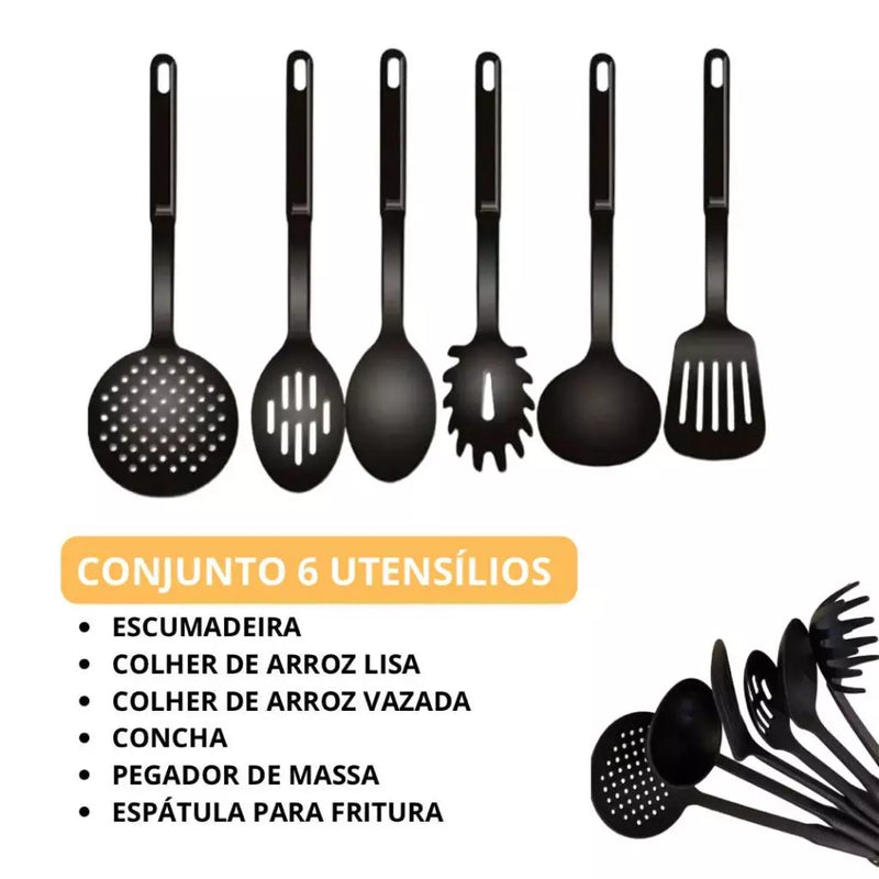 Kit de Cozinha Premium Conjunto 12 Peças - Veja a qualidade do nosso produto no final da página