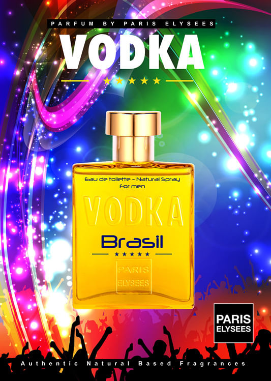 Vodka Brasil Amarelo Inspirado no Invictus da Paco Rabanne (100 ml) - Veja a qualidade do nosso produto no final da página