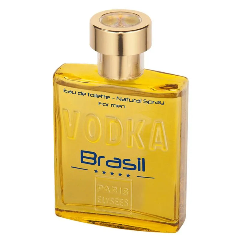 Vodka Brasil Amarelo Inspirado no Invictus da Paco Rabanne (100 ml) - Veja a qualidade do nosso produto no final da página